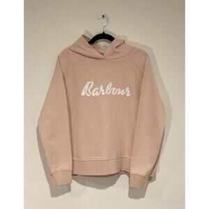 Barbour Women's Pink Hoodie Sweatshirt